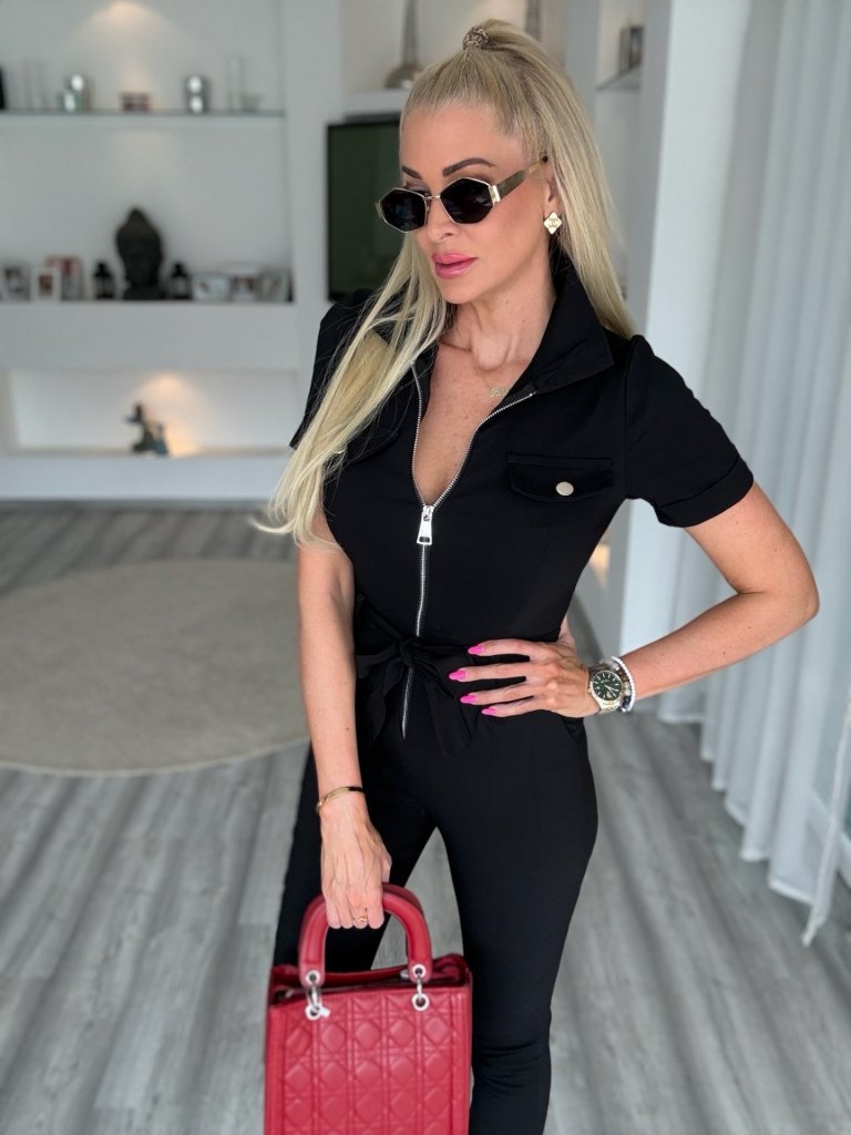 NIA elasztikus overal fekete 