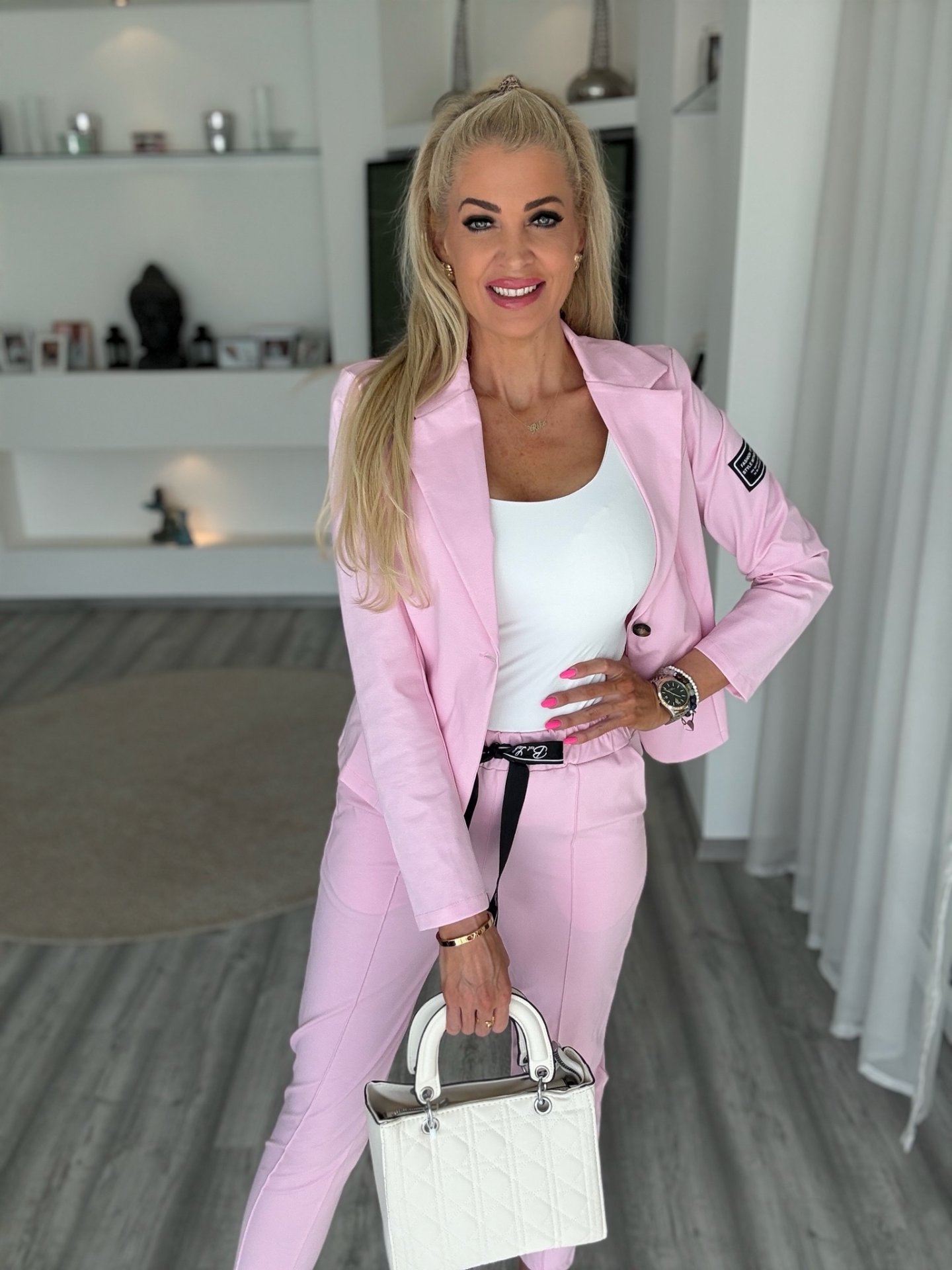 FASHION 2 részes szett babarózsaszín 