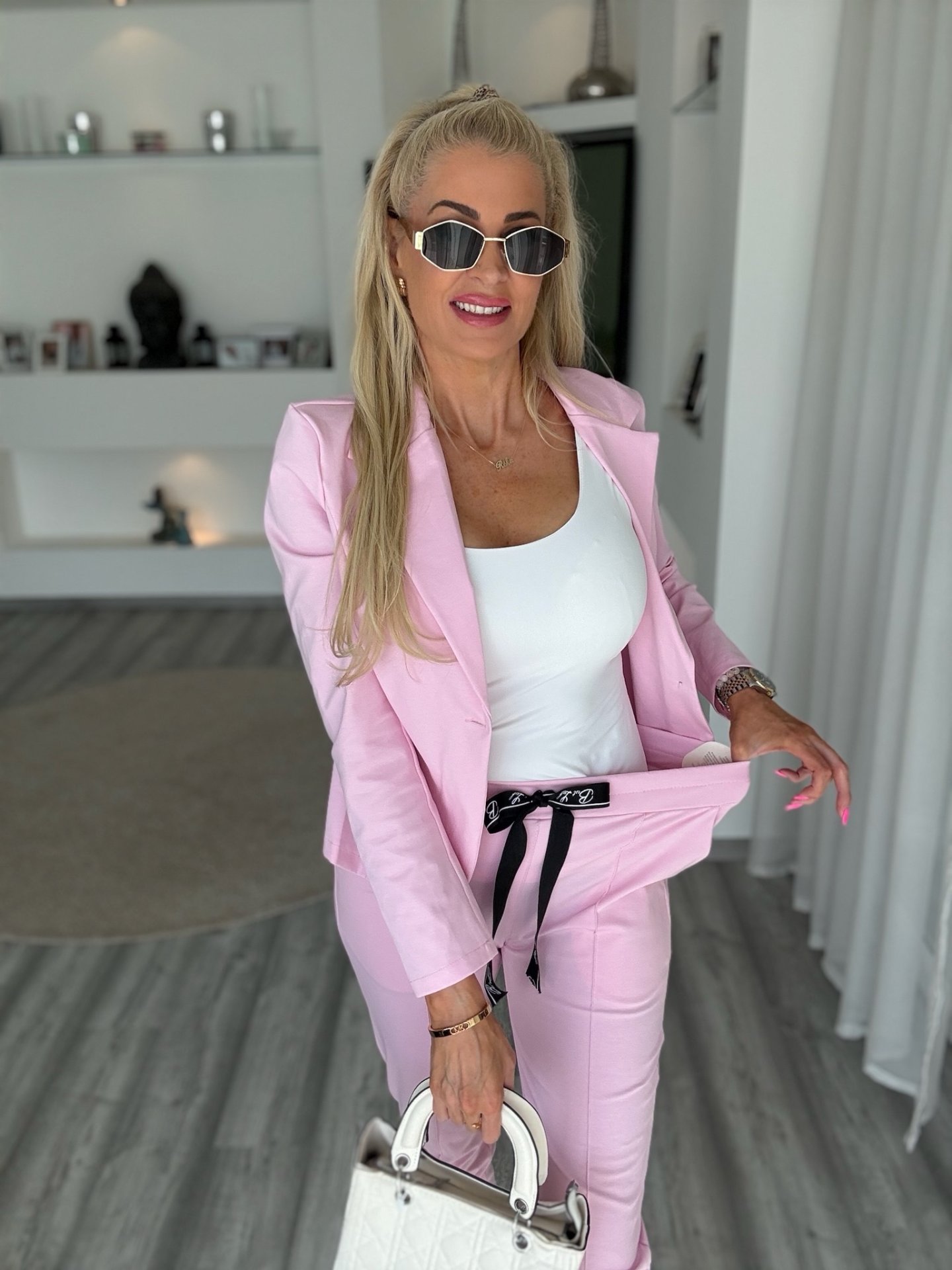 FASHION 2 részes szett babarózsaszín 