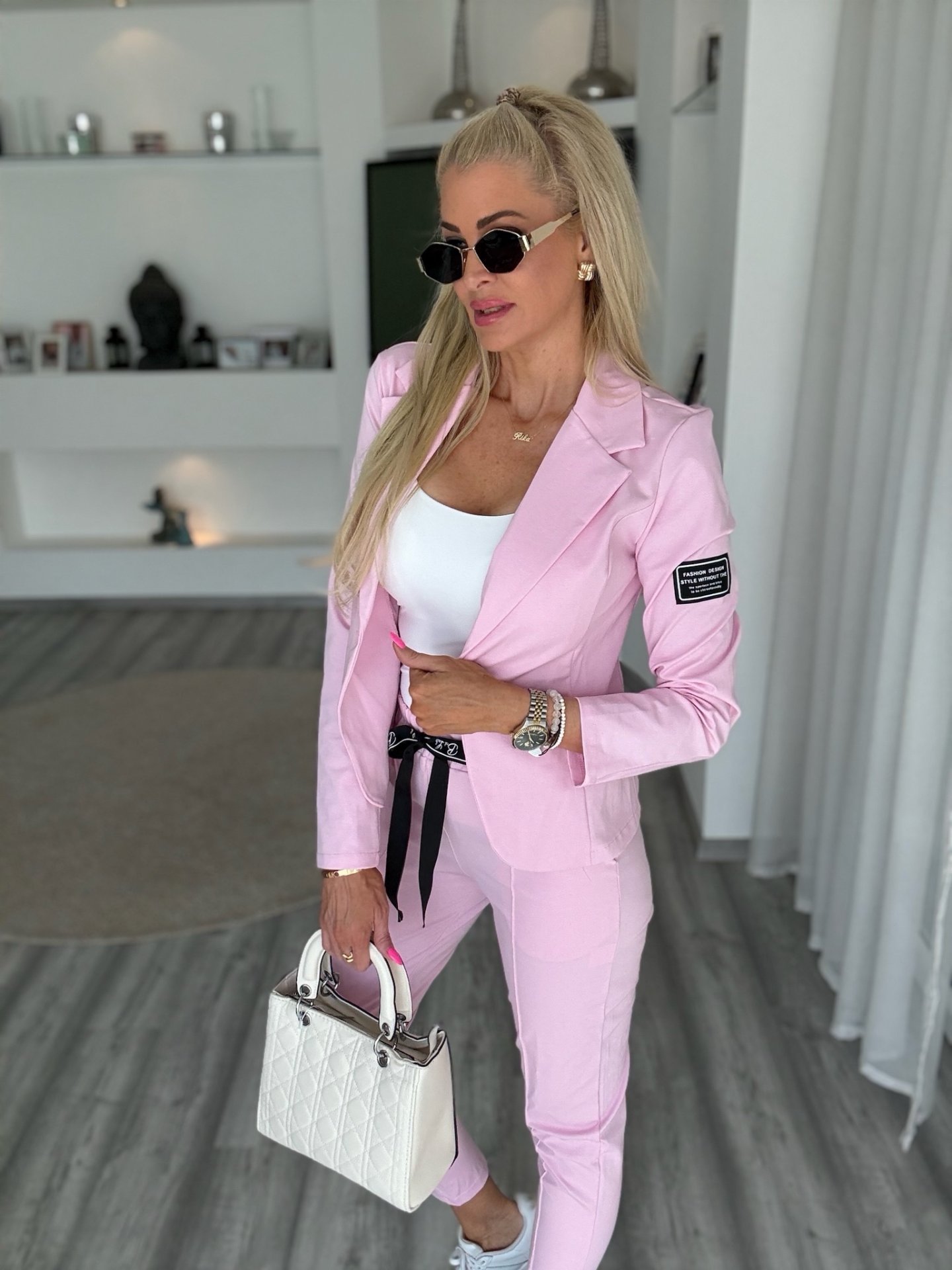 FASHION 2 részes szett babarózsaszín 