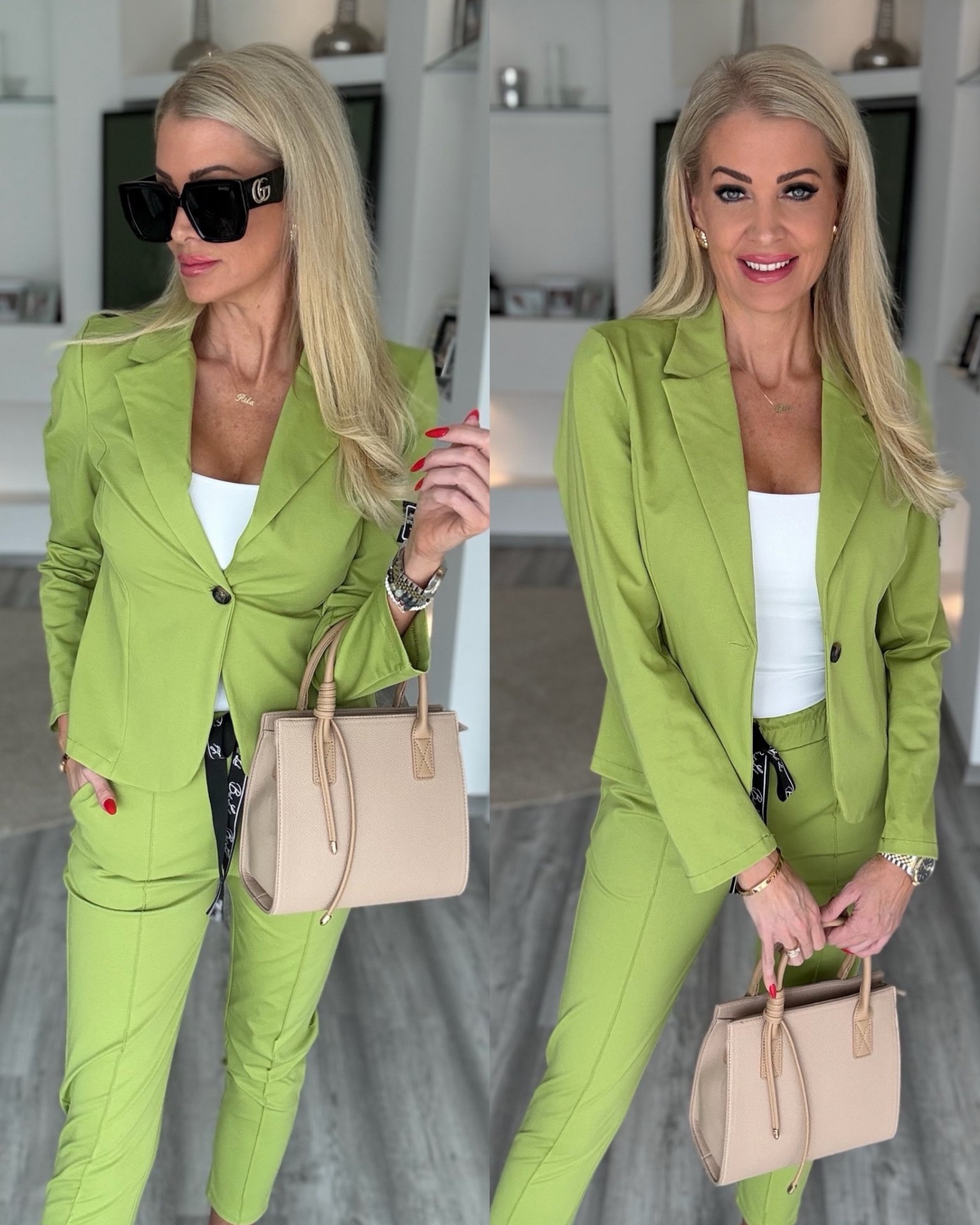 FASHION 2 részes szett zöld 