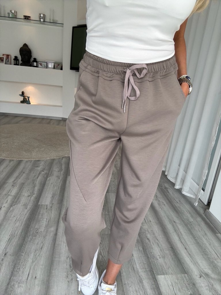 OVERSIZE nadrág taupe 