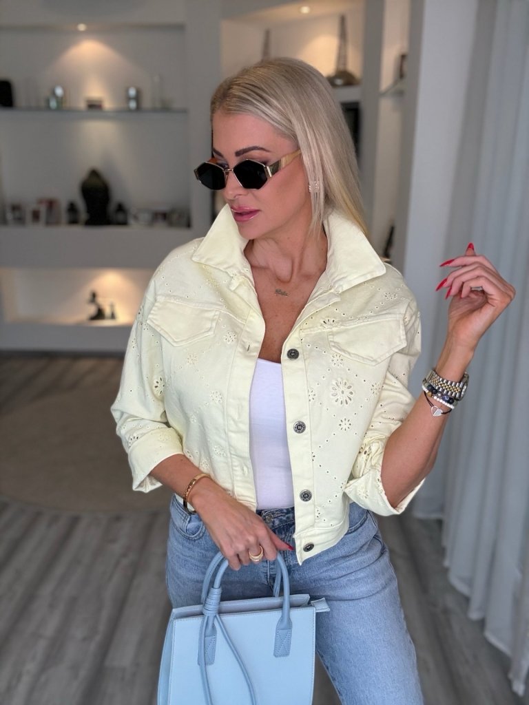 HÍMZETT farmer kabi sárga 