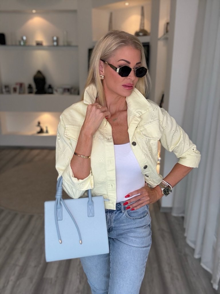 HÍMZETT farmer kabi sárga 