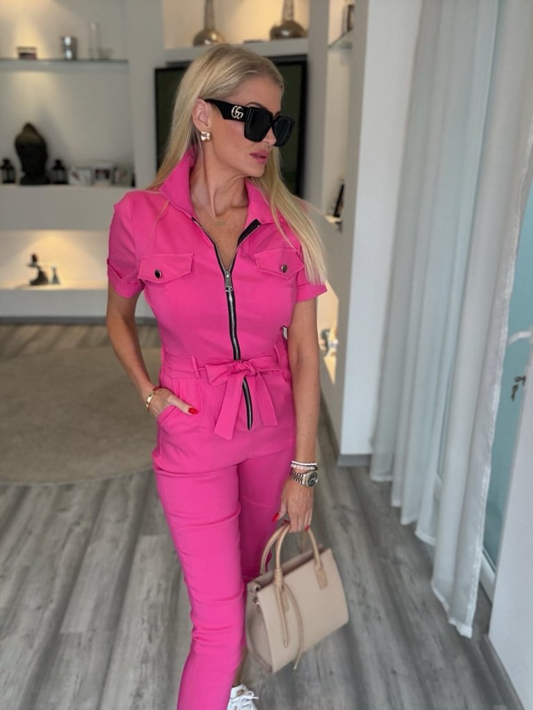 NIA elasztikus overal pink