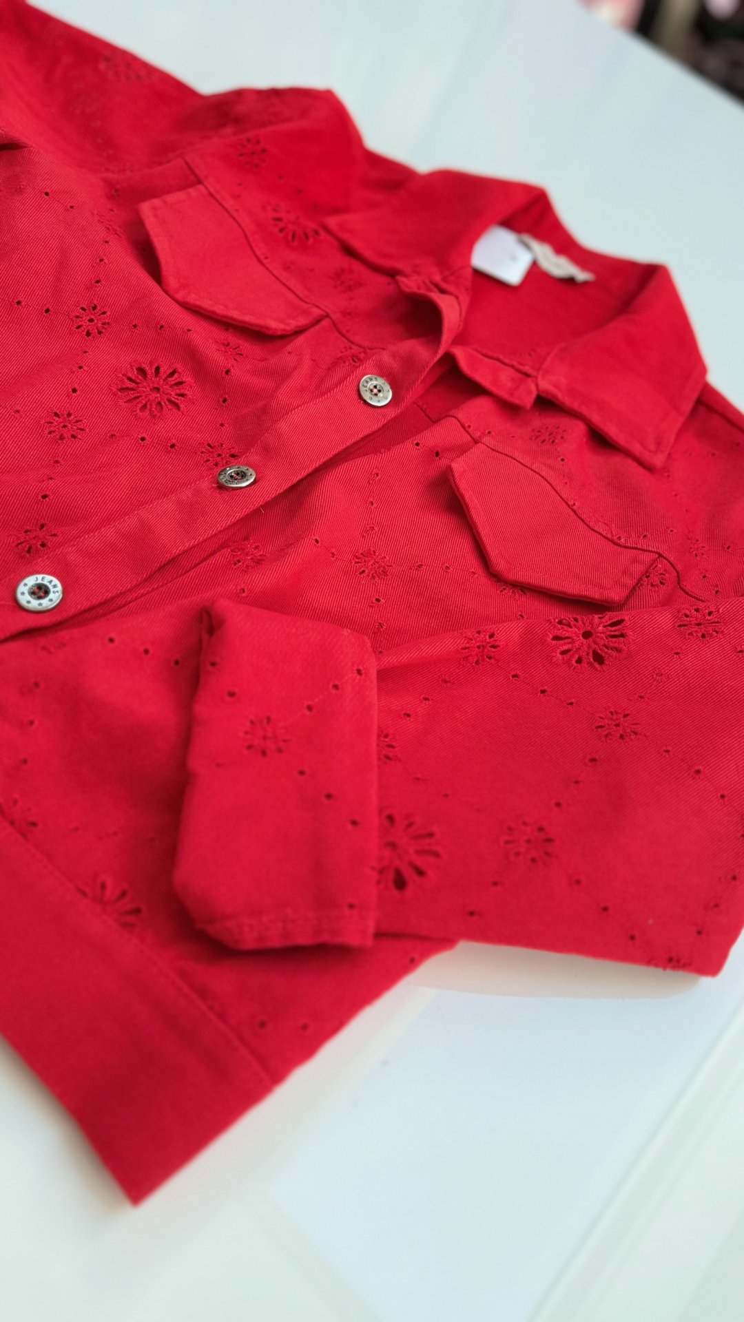 HÍMZETT farmer kabi piros 