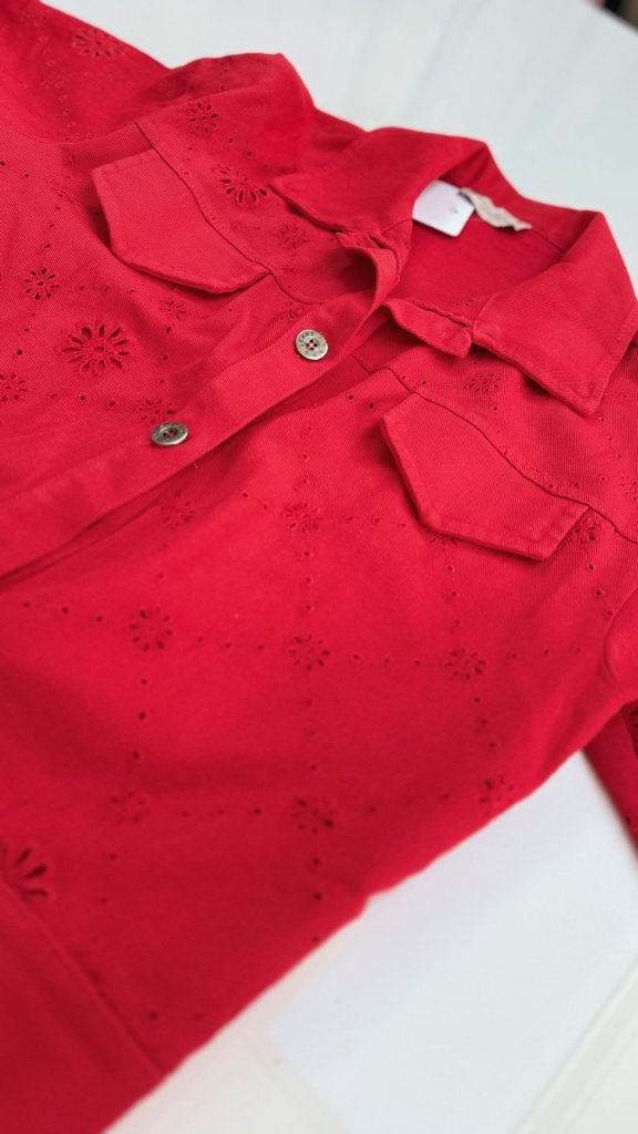 HÍMZETT farmer kabi piros 