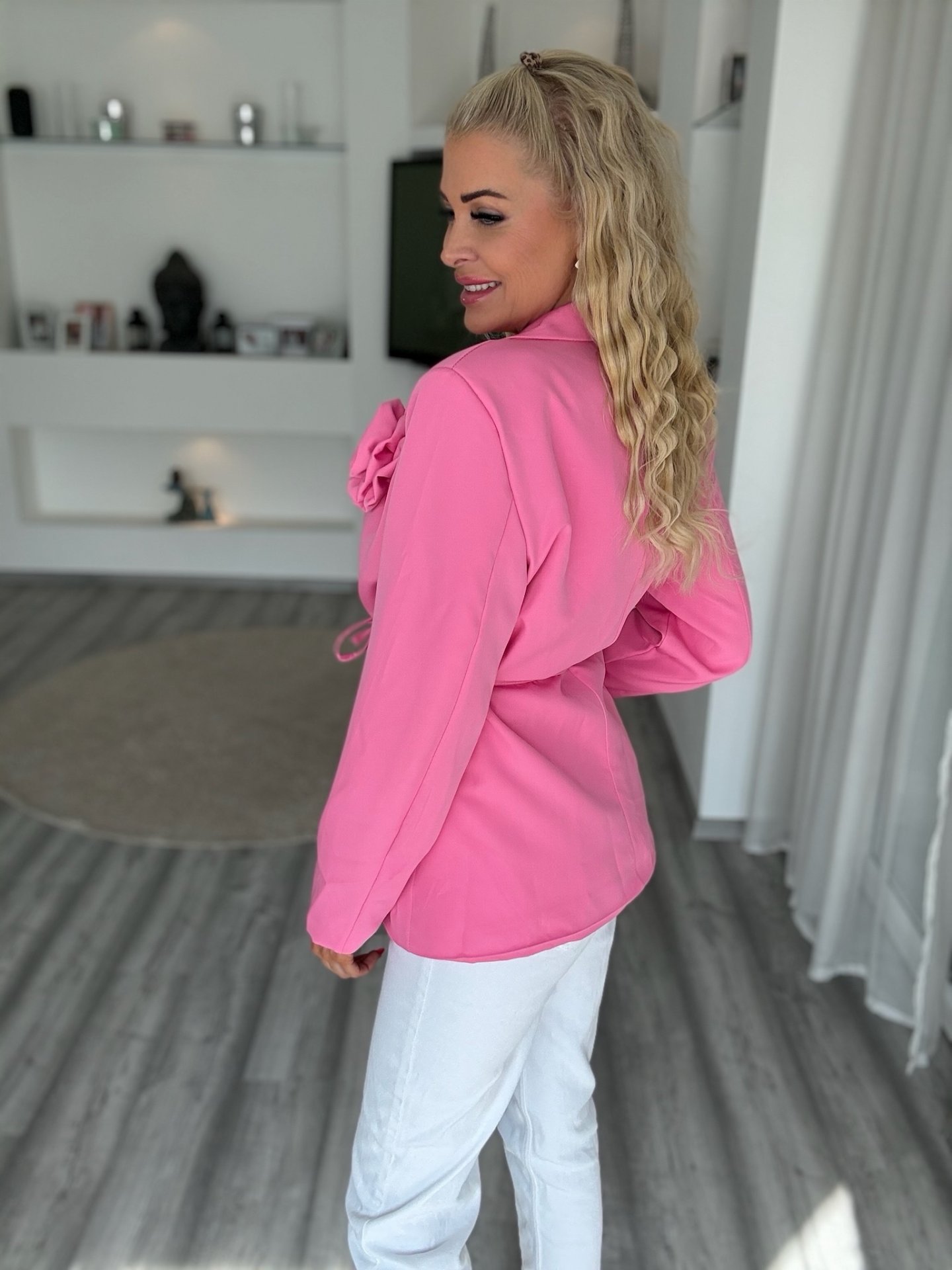 RÓZSÁS blezer pink