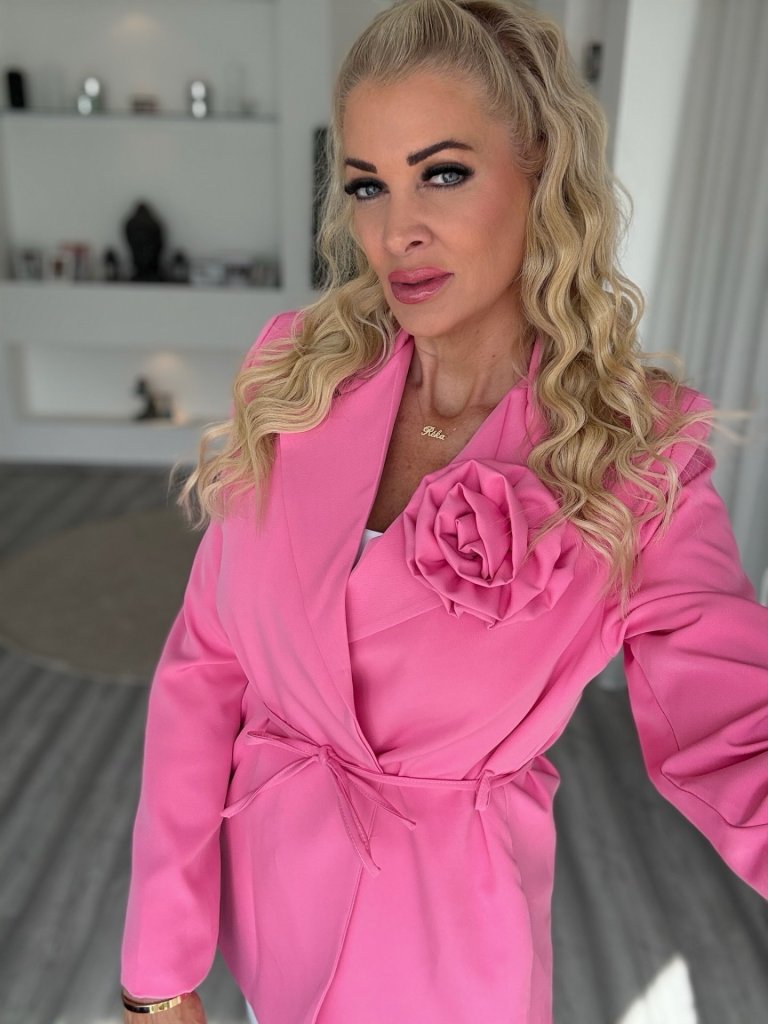 RÓZSÁS blezer pink