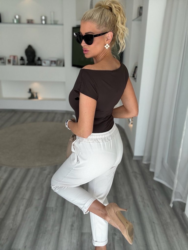 TOMORROW nadrág bézs 