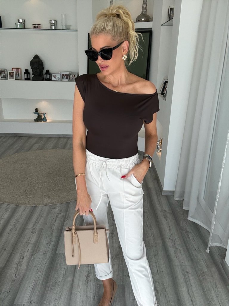 TOMORROW nadrág bézs 