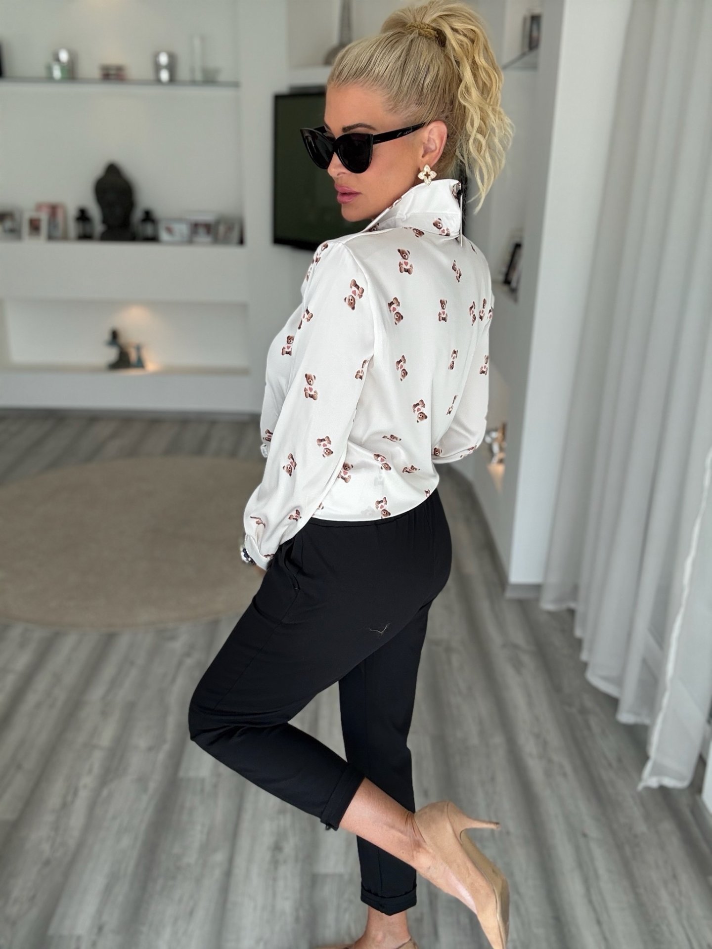 TOMORROW nadrág fekete 