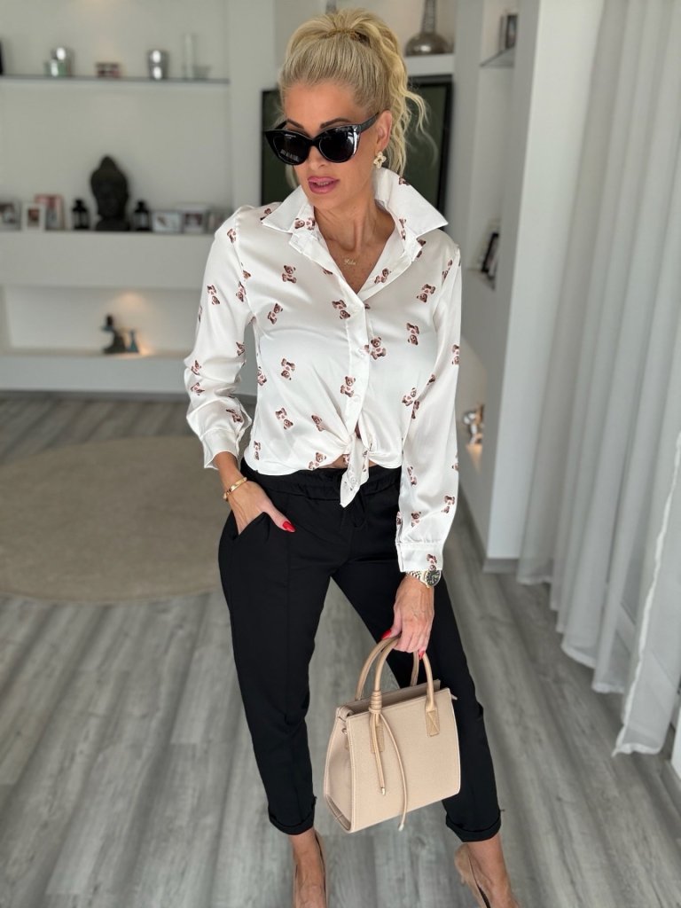 TOMORROW nadrág fekete 