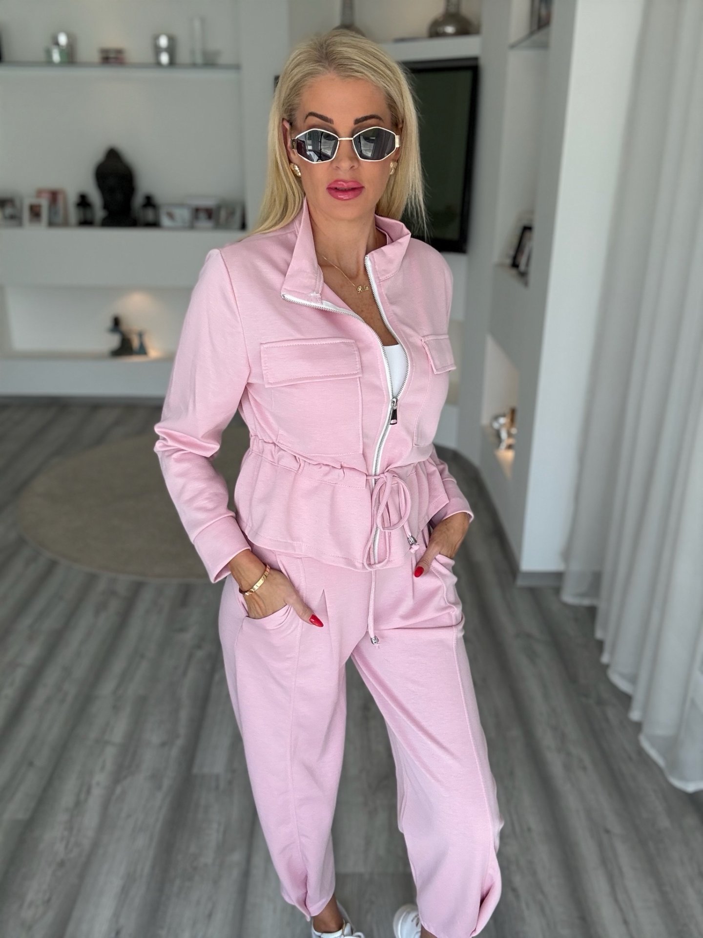 MACARON szett rózsaszín 