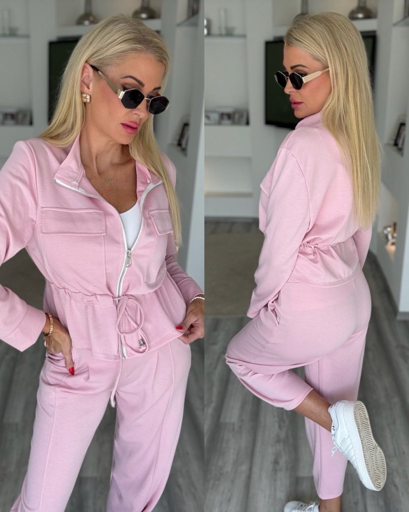 MACARON szett rózsaszín 