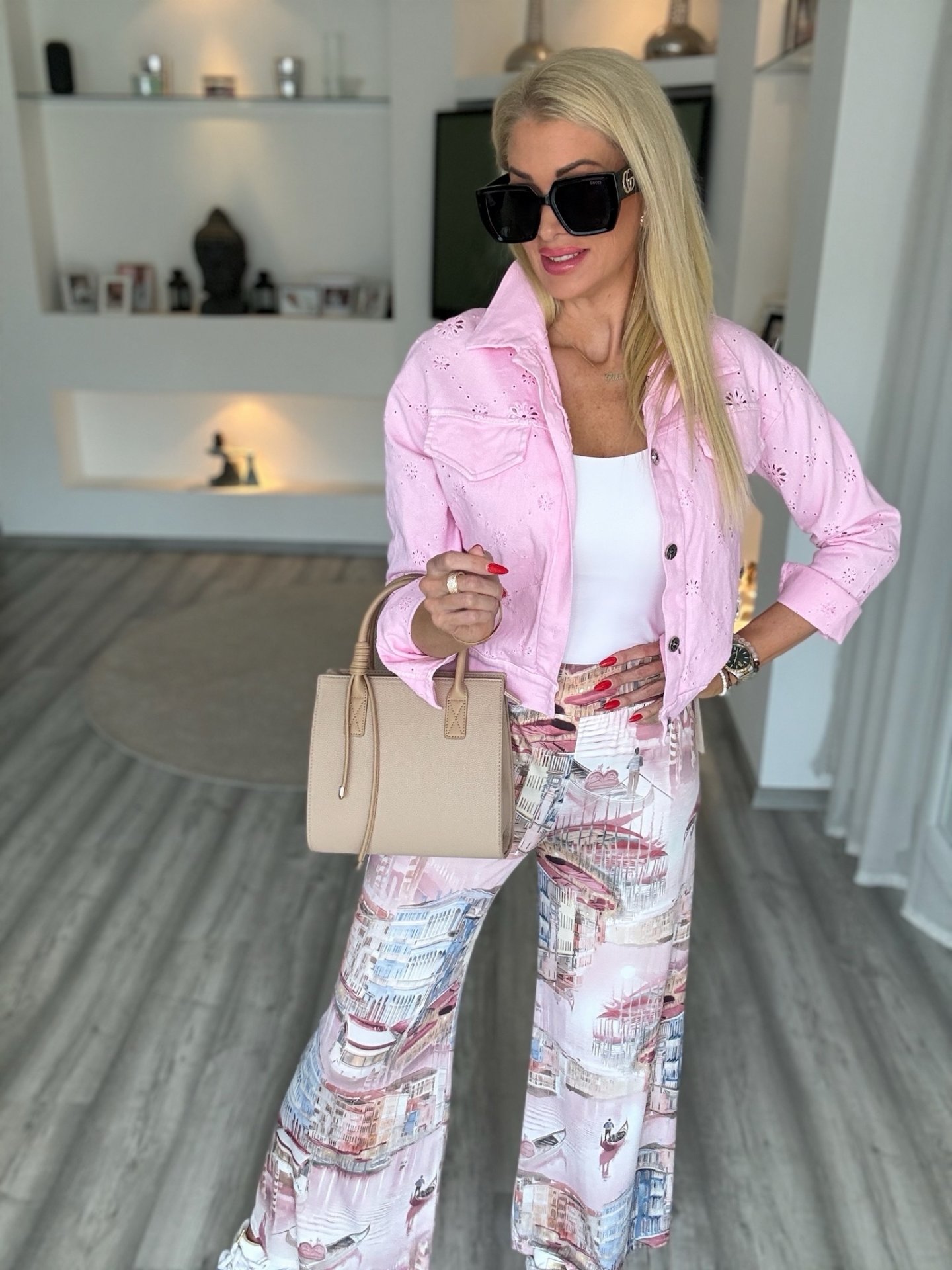 VELENCE nadrág rózsaszín