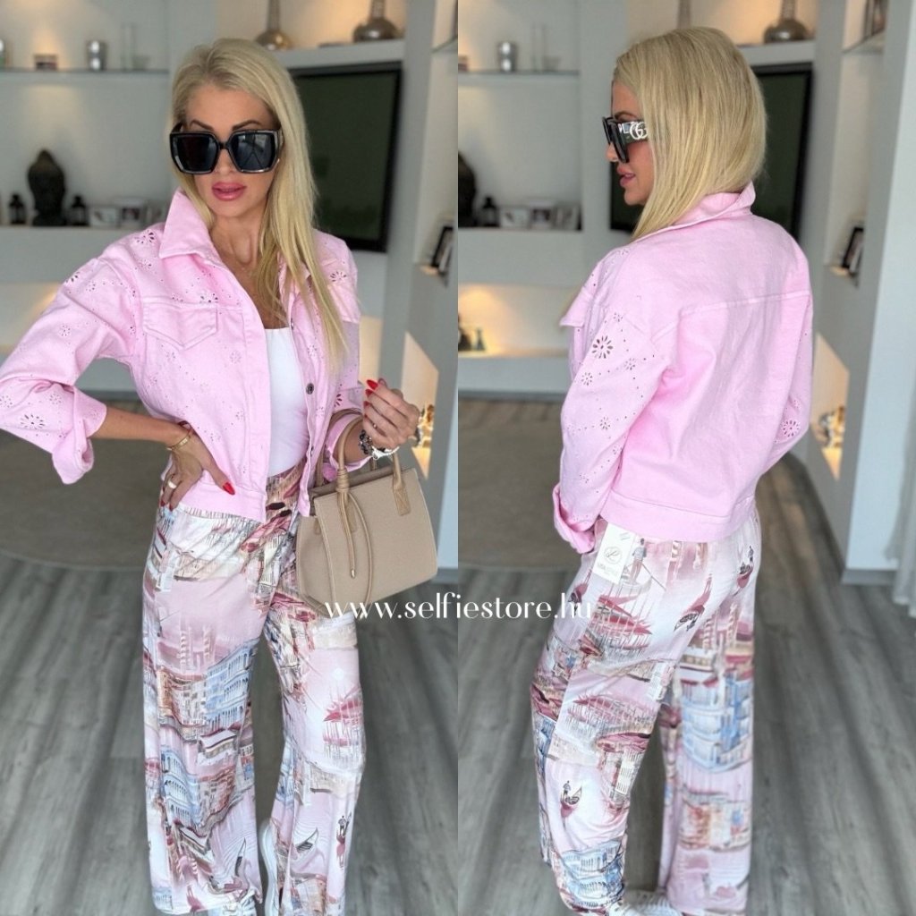 VELENCE nadrág rózsaszín