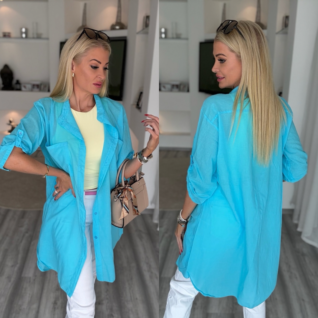 BEACH Oversize ing türkiz