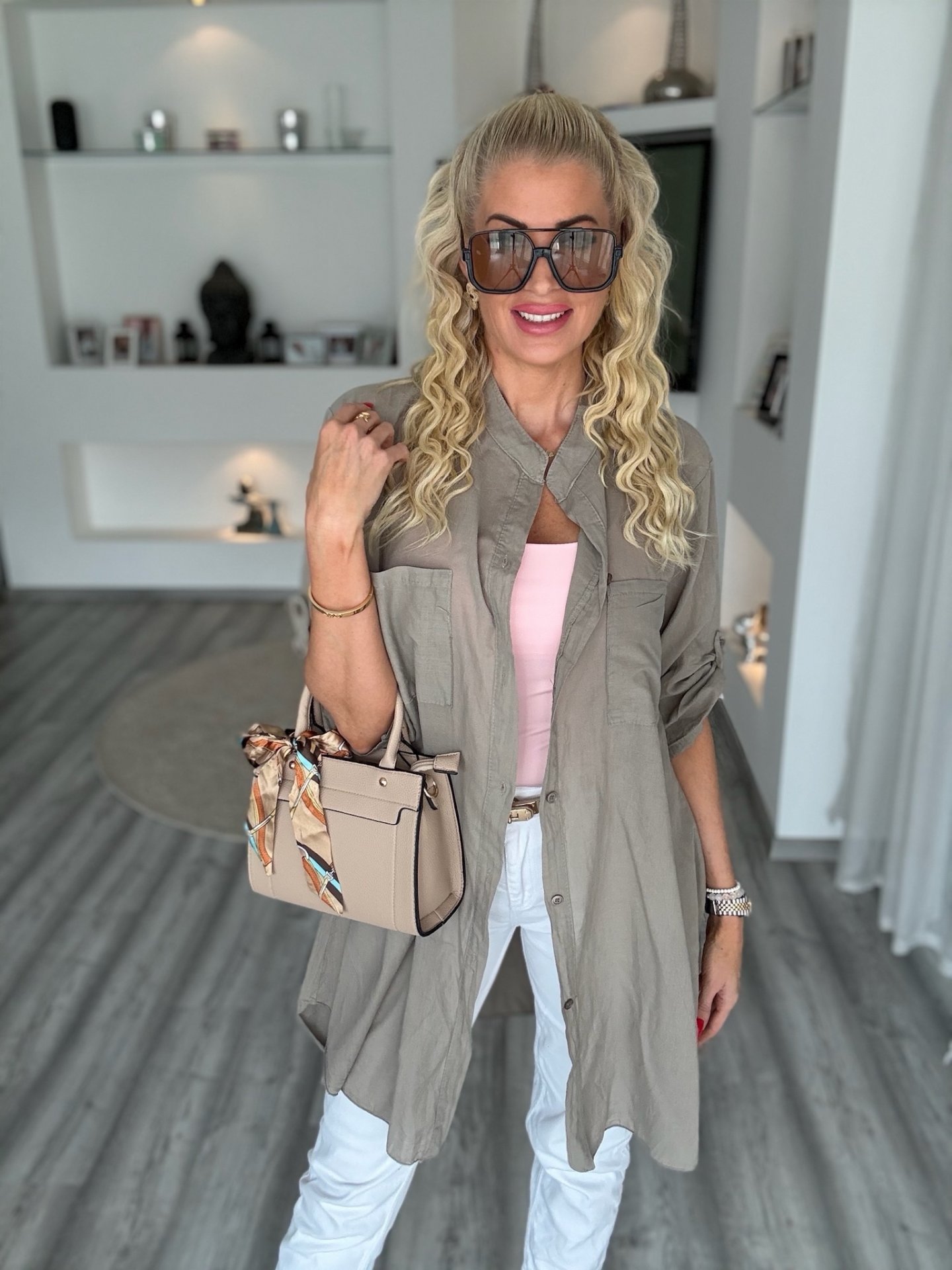 BEACH Oversize ing mocca