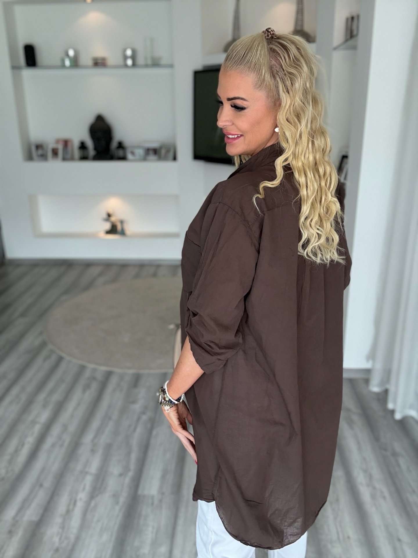 BEACH Oversize ing csokoládé