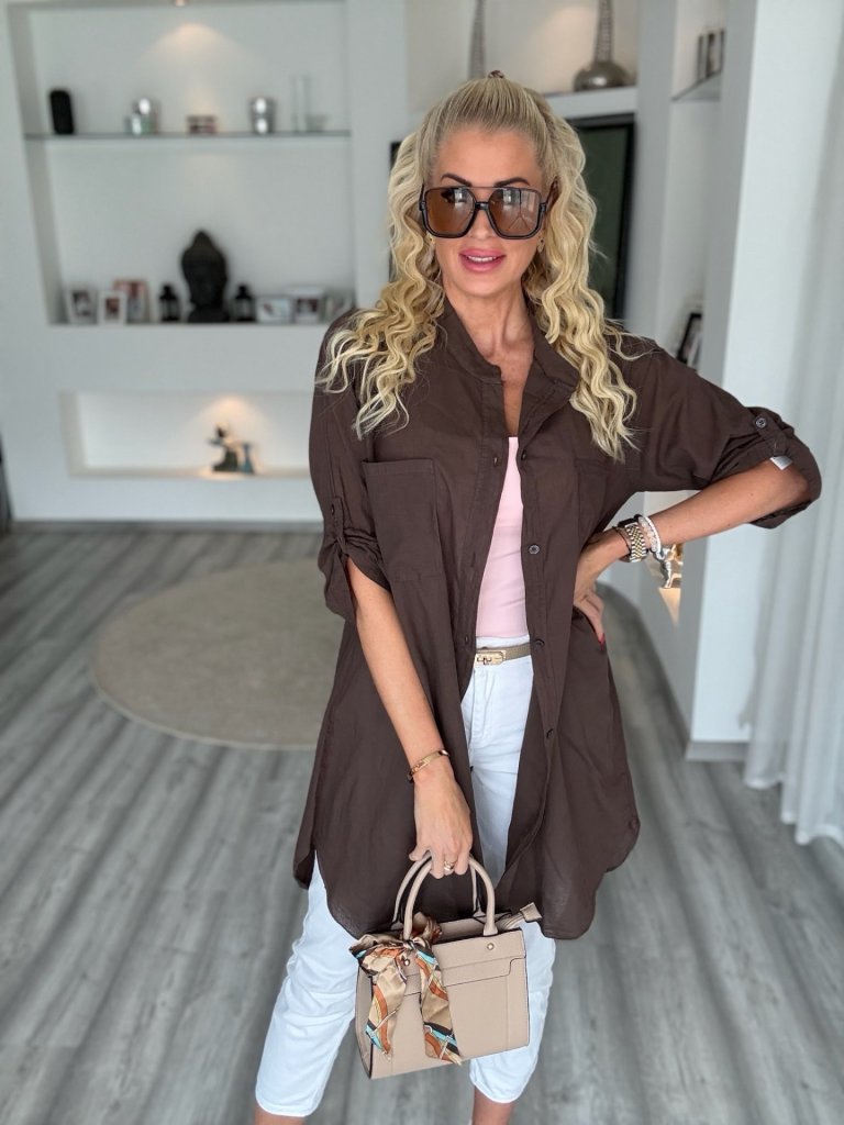 BEACH Oversize ing csokoládé