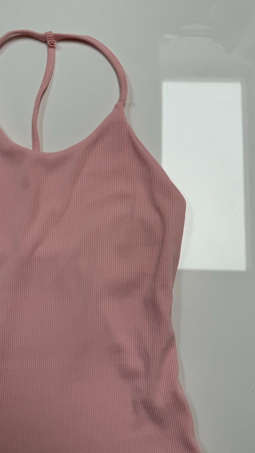 NAYA bordázott top púder