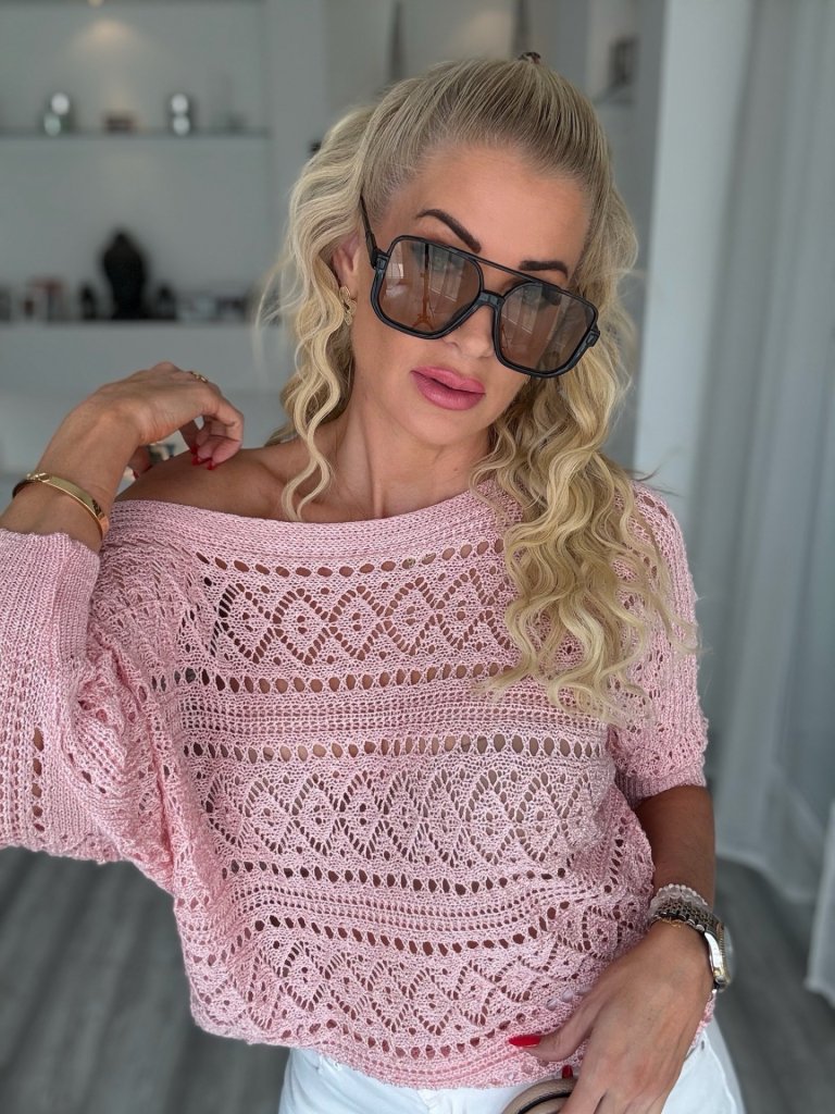 MARINA horgolt felső púder