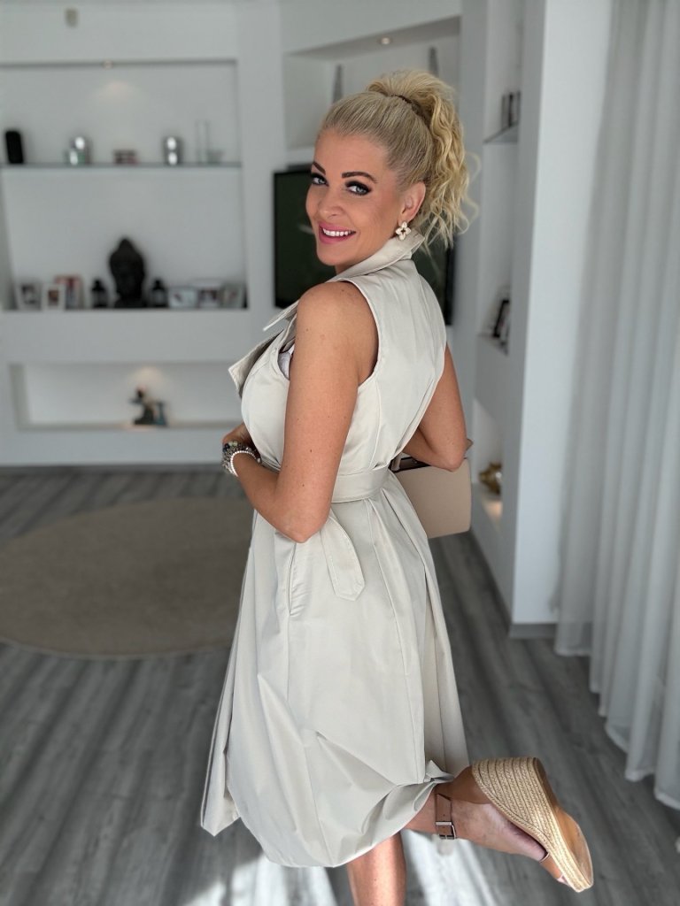 TRENCHY ruha bézs