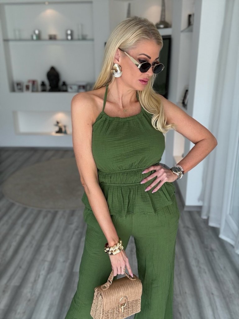 BREEZE 100% pamut szett pisztácia 