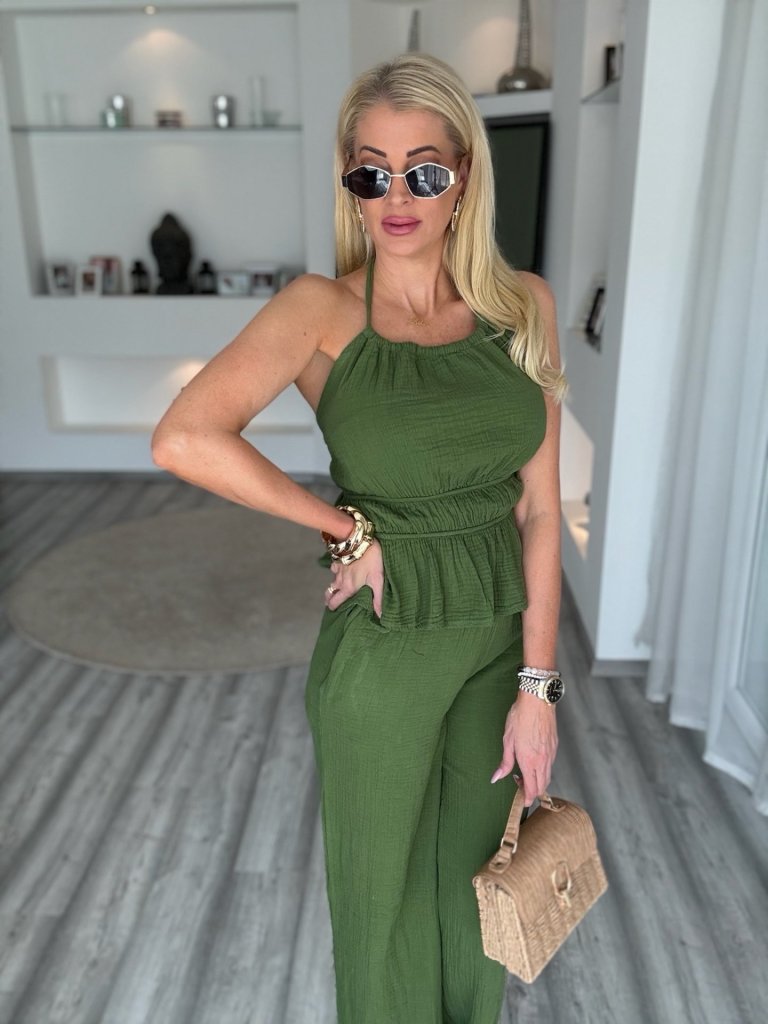 BREEZE 100% pamut szett pisztácia 