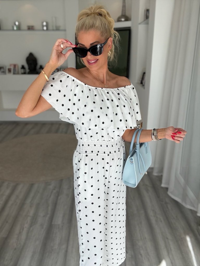 PÖTTYÖS overal fehér