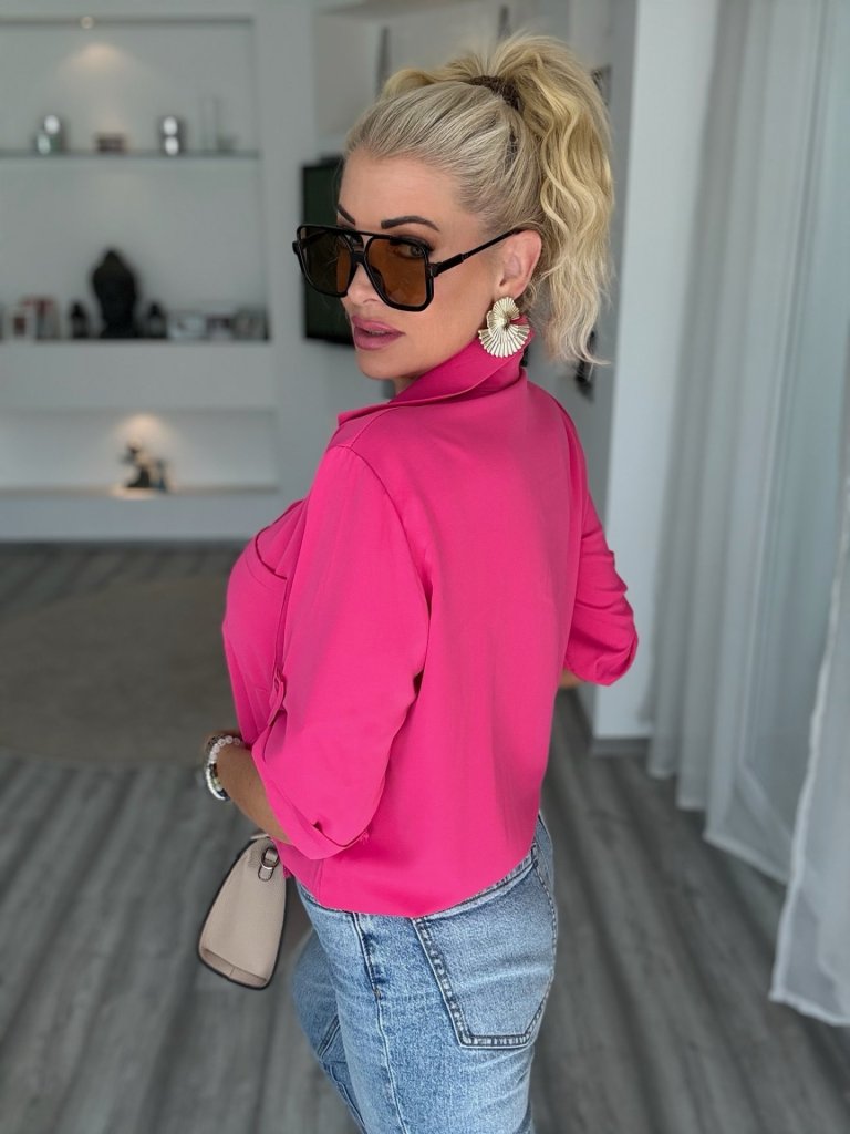 CLASS megkötős ing pink