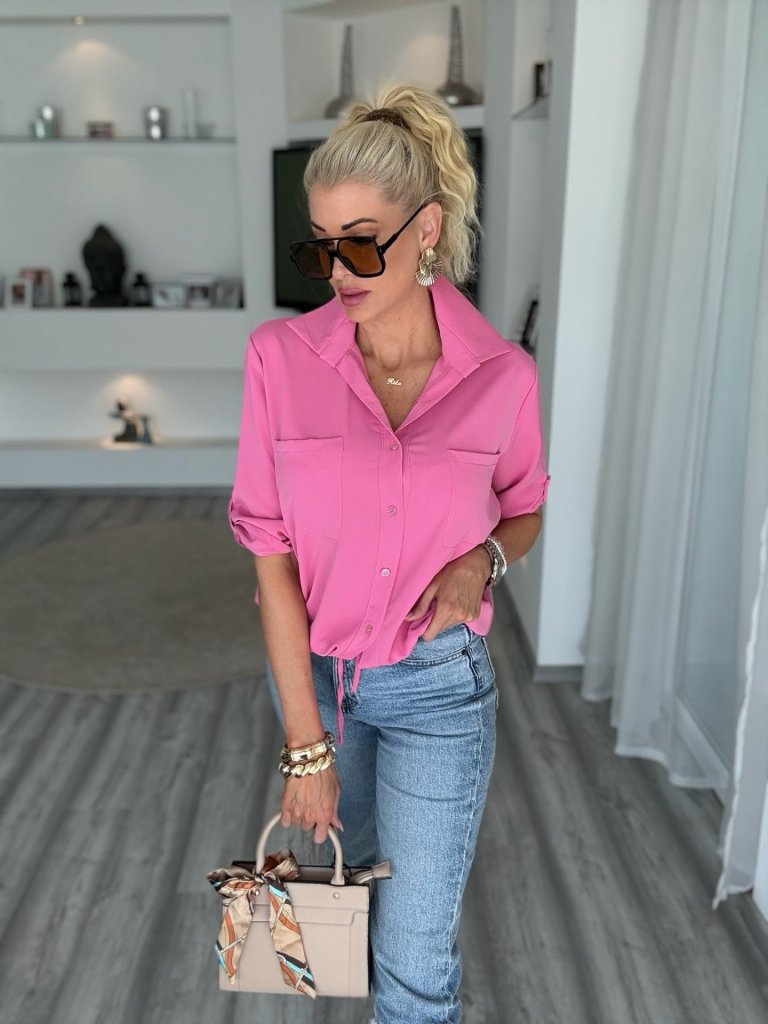 CLASS megkötős ing rózsaszín