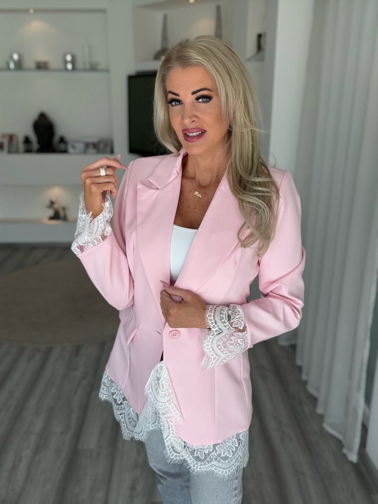 CSIPKE blézer rózsaszín 