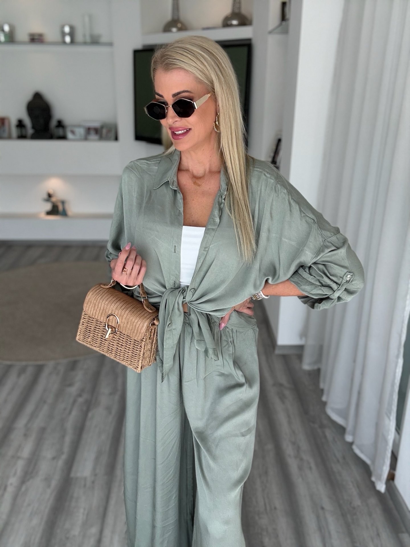 MIMOSA szett khaki