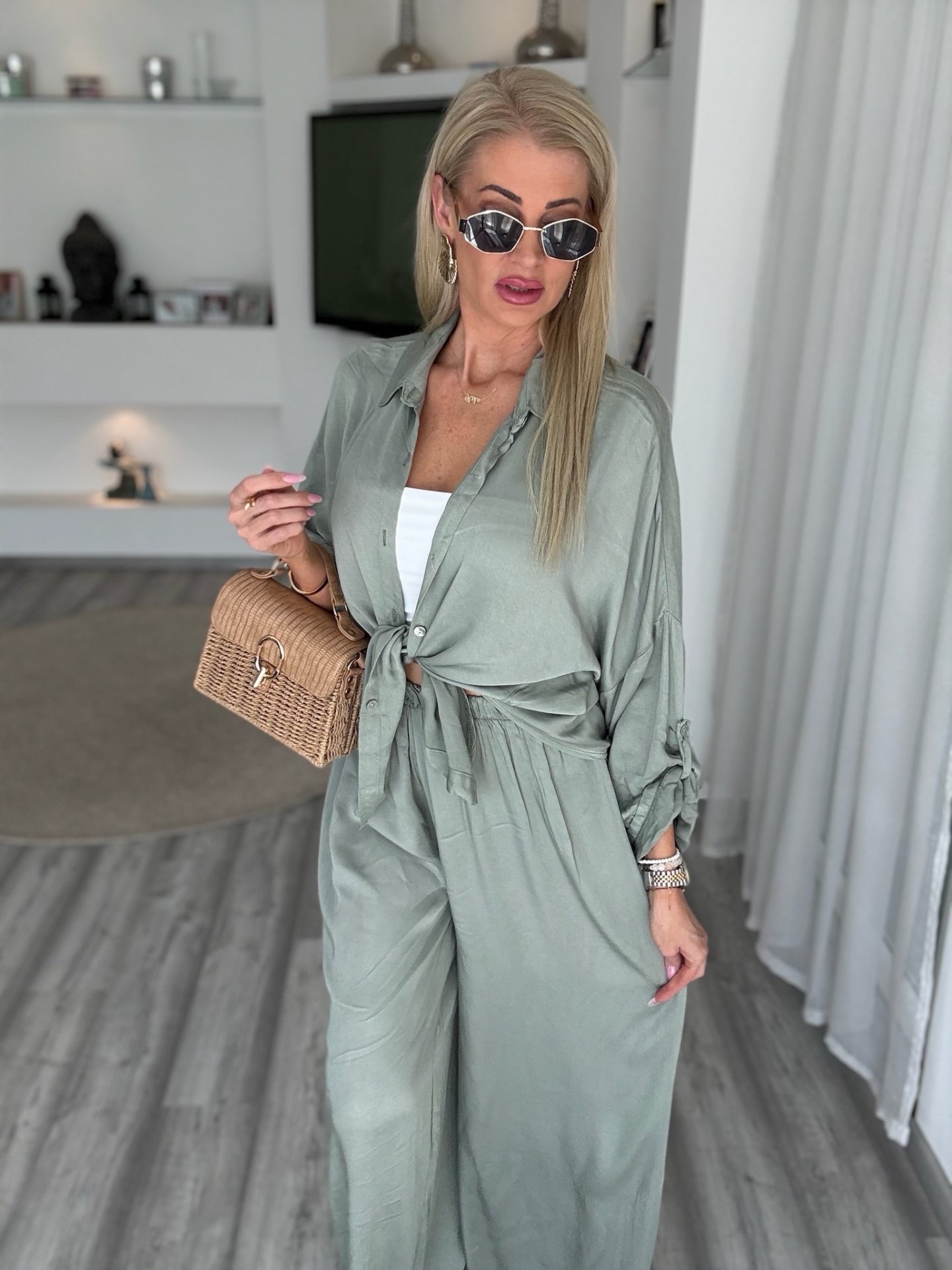MIMOSA szett khaki