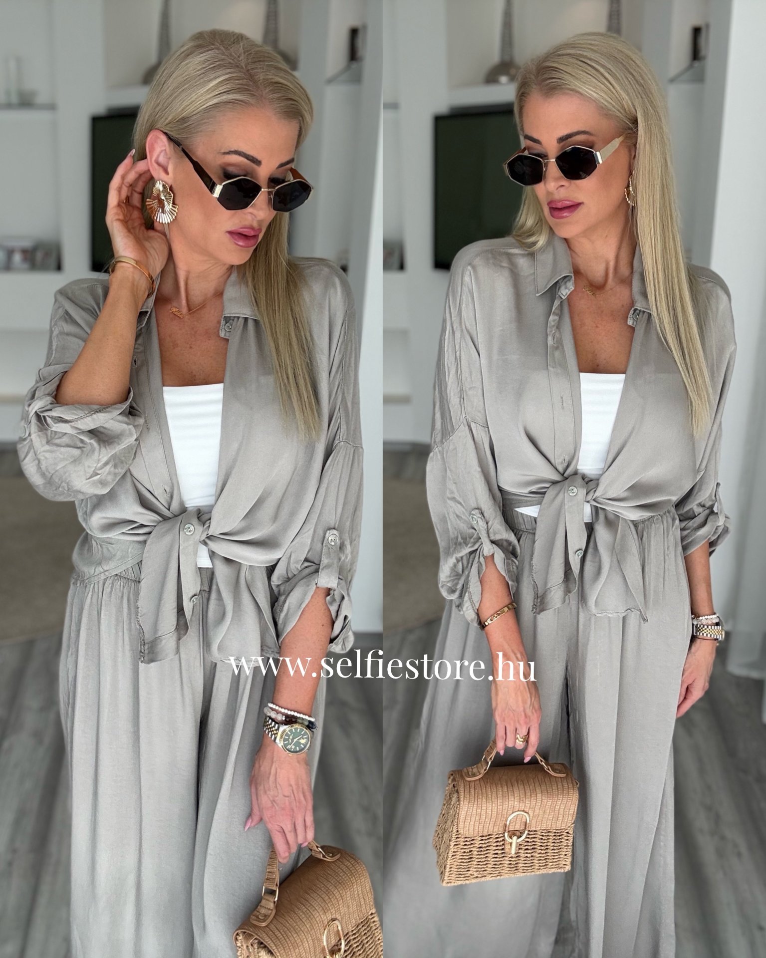 MIMOSA szett taupe
