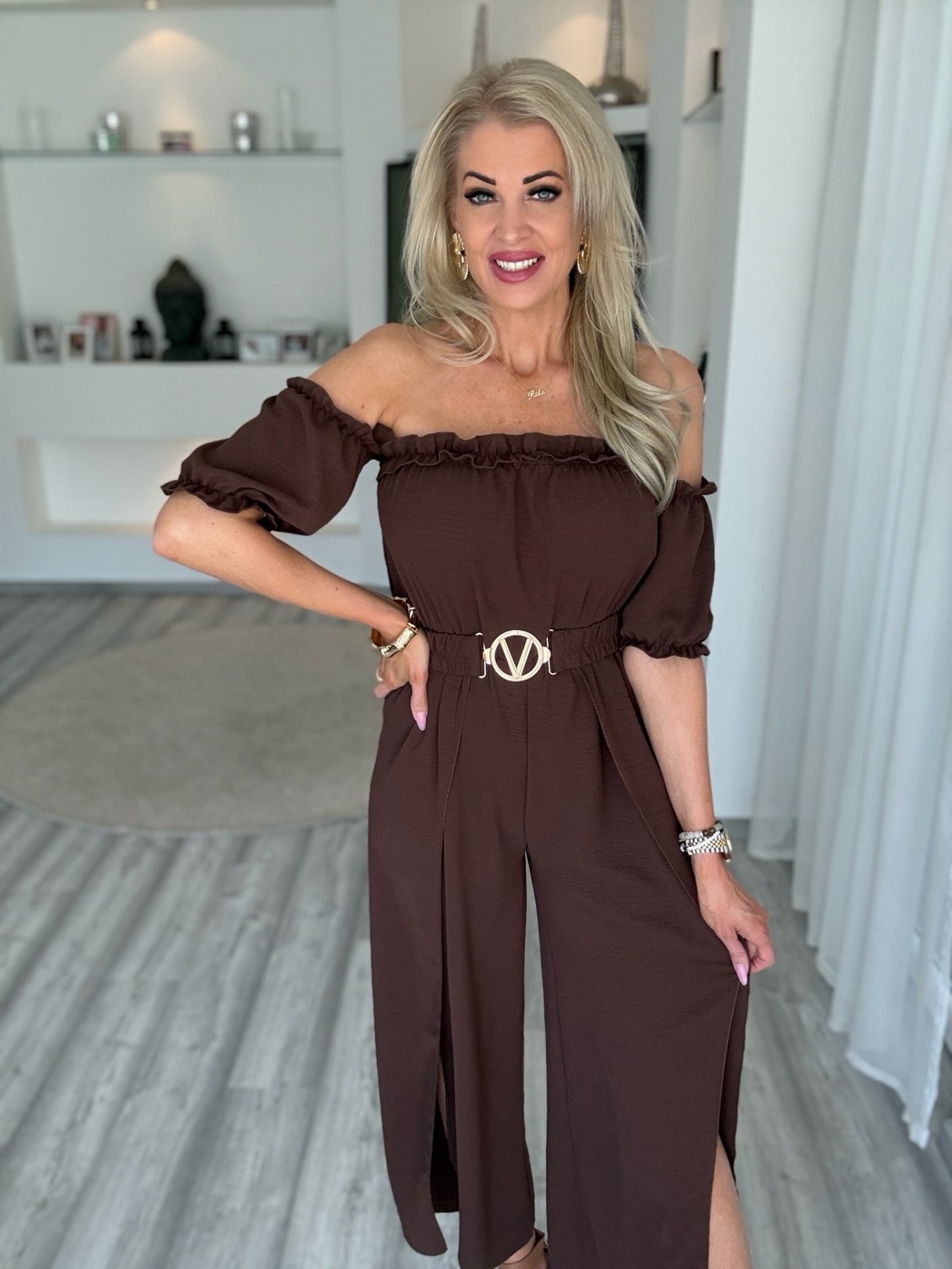 TIFFANY overal övvel csokoládé