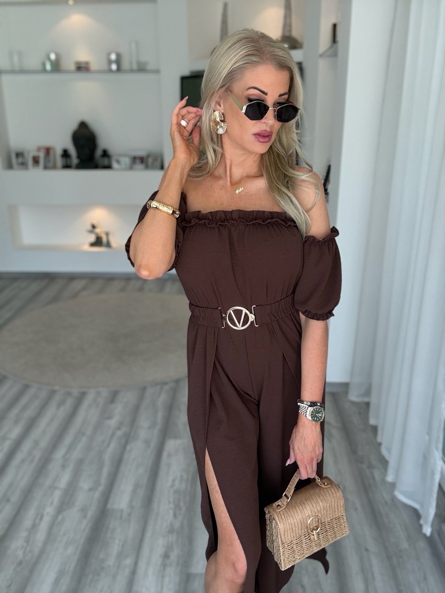 TIFFANY overal övvel csokoládé