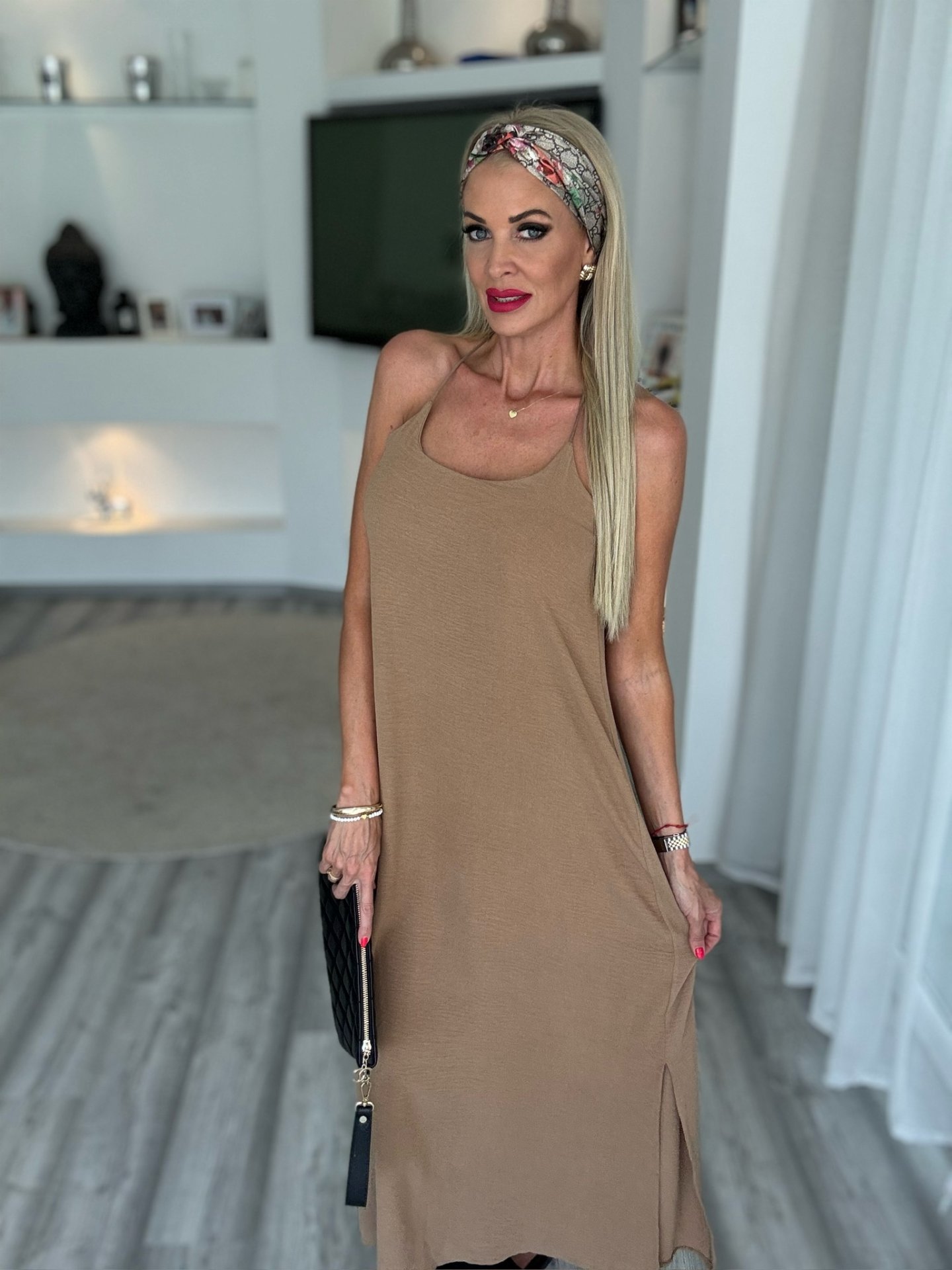 NINA maxi ruha barna 
