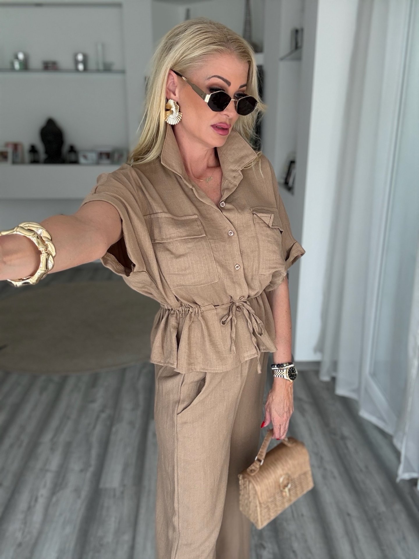 MIRELLA szett barna