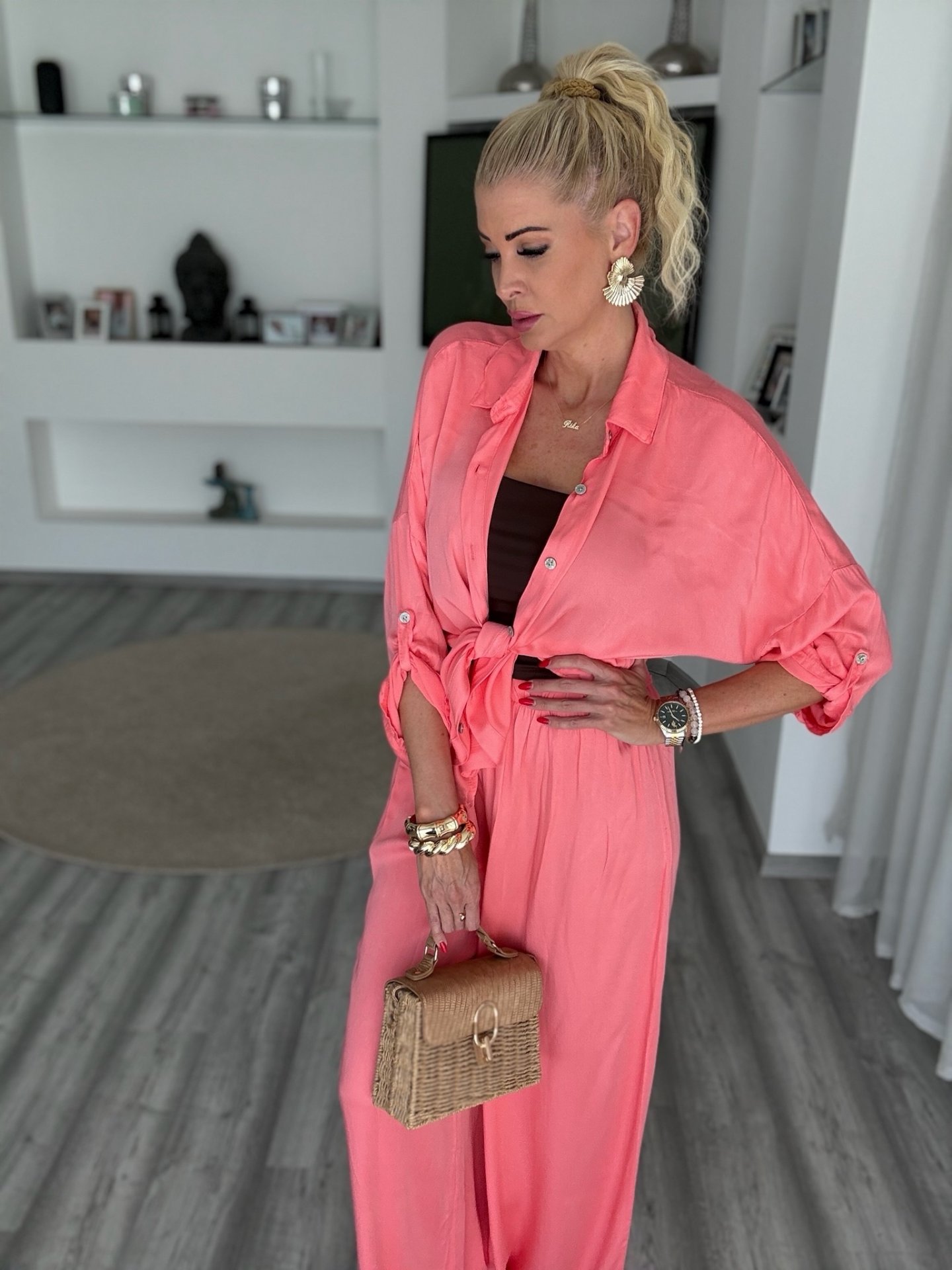 MIMOSA szett korall