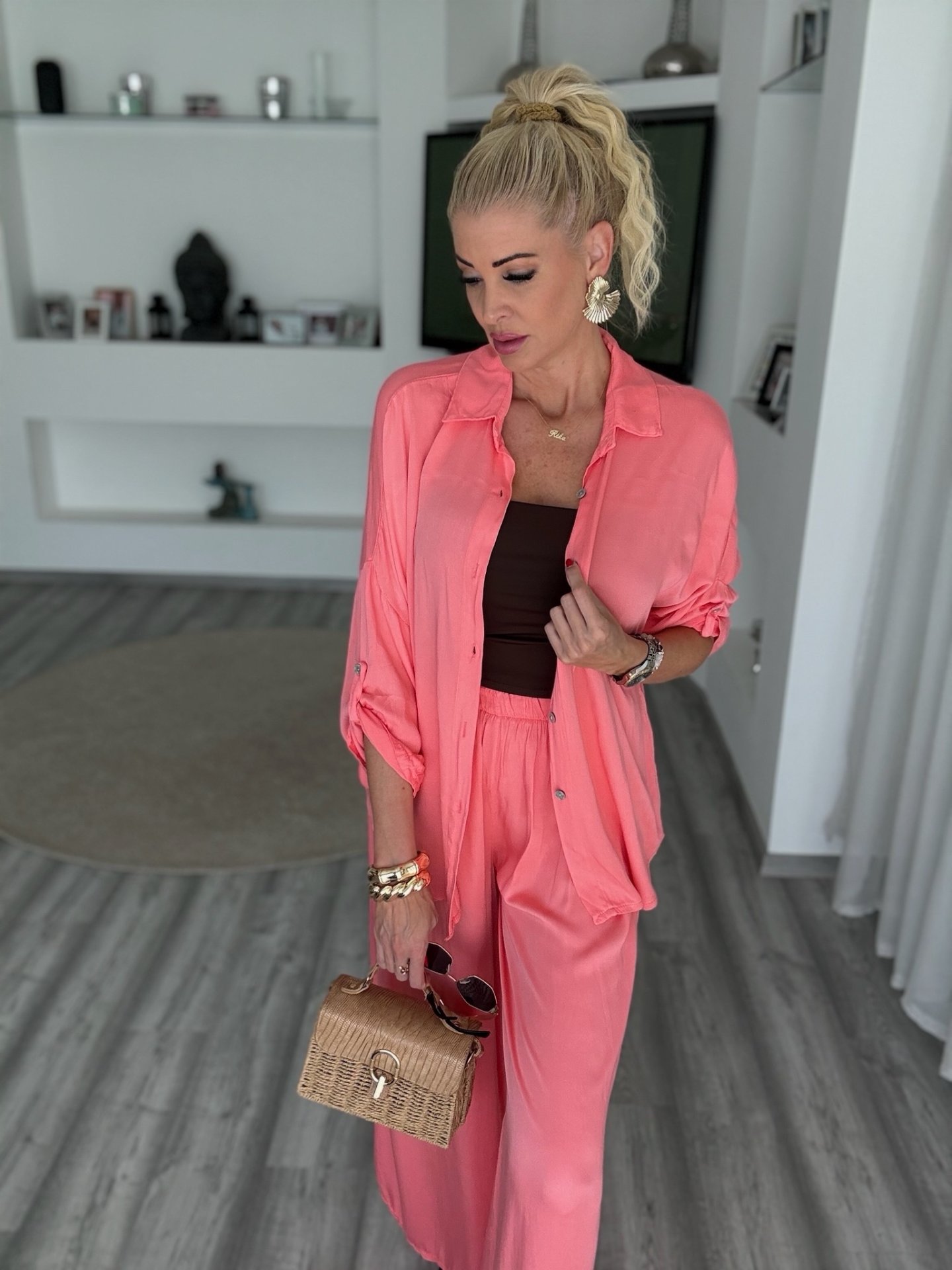 MIMOSA szett korall