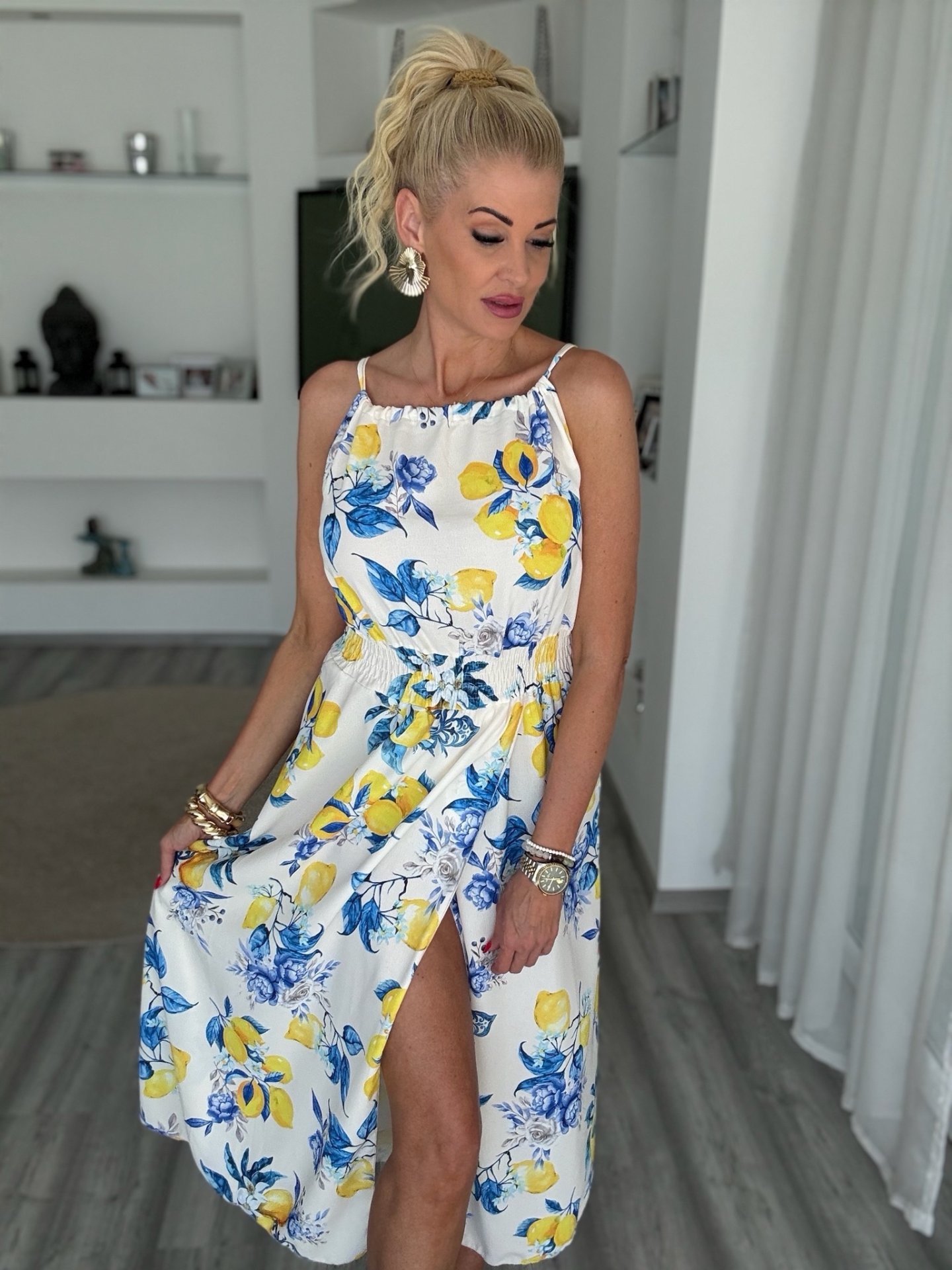 PALOMA ruha citrom fehér