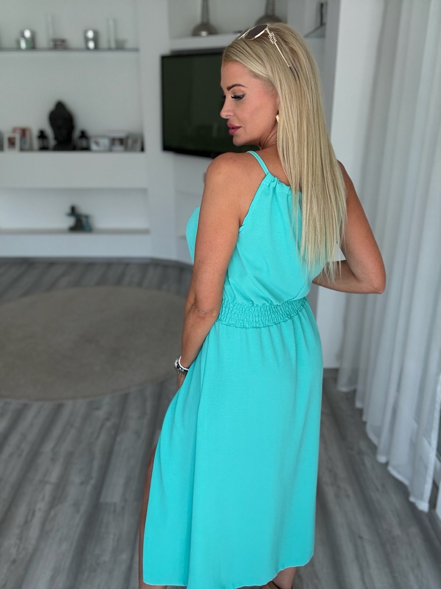 PALOMA ruha türkiz