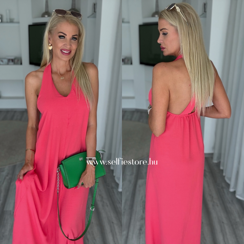 FLAMINGO maxi ruha korall