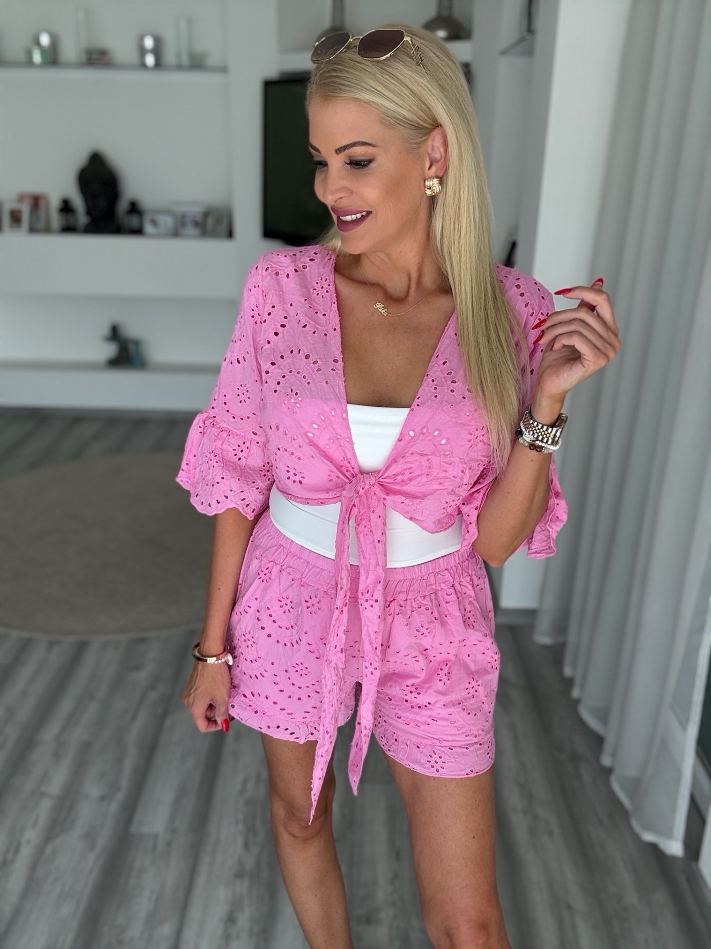 BELLINA madeira szett pink