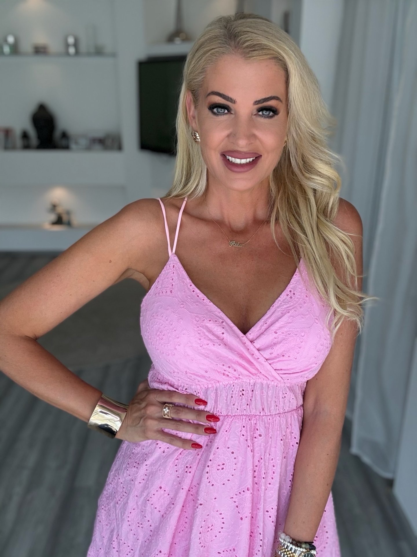 ARIELLA madeira ruha rózsaszín