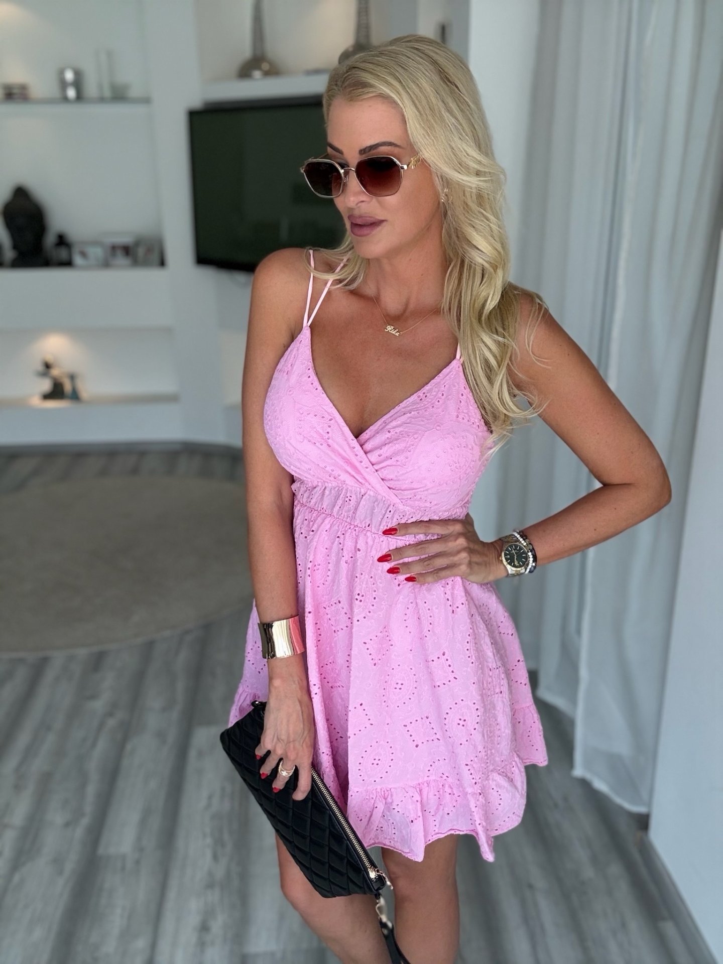 ARIELLA madeira ruha rózsaszín