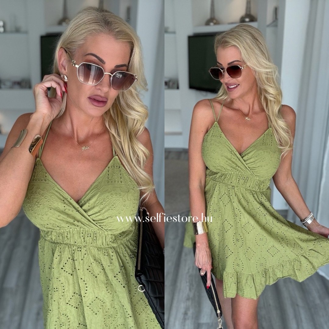 ARIELLA madeira ruha oliva